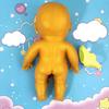 1/2Pcs Babies Stress Relief Toy with Underwear Slow Rising Anxiety Relieving Mini Baby Squeeze Toy Soft Relaxation Stress Ball Fidget Toy
