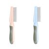 Pet Grooming Comb For Cats And Dogs Plastic And Metal Material Olive Green Haze Blue Sweet Peach Colors 61 Teeth For Long And Short Hair