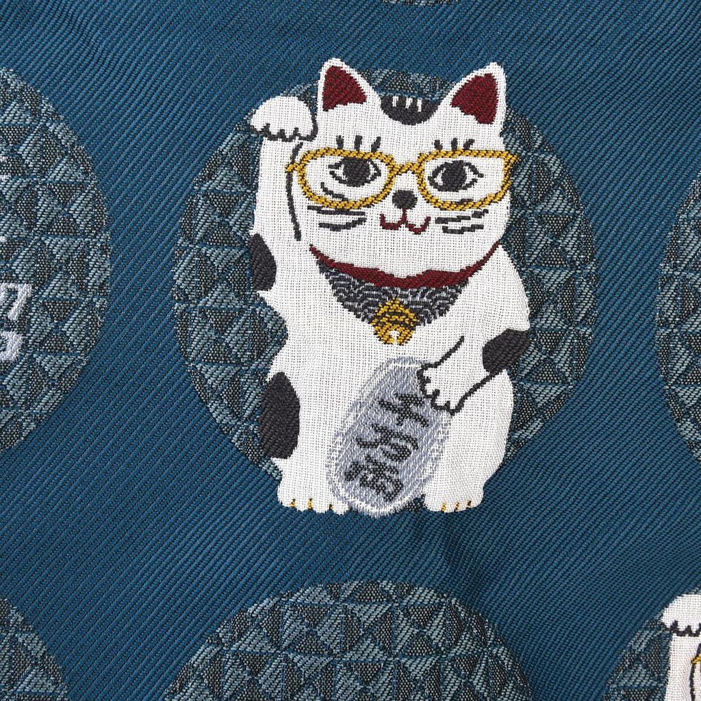 Kusguru Japan Gobelin Tote Bag, Women's, 258170, Blue-Green