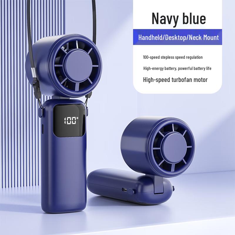 SNGERON Portable Folding Ice Compress Cooling Fan