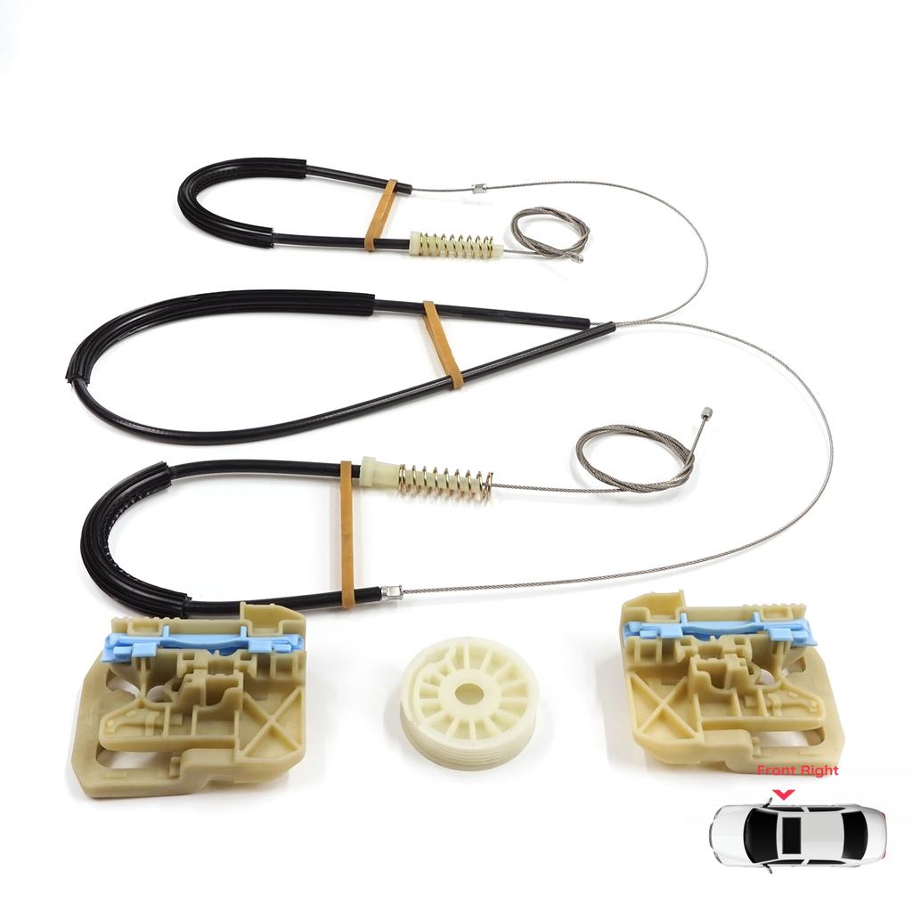BWR5071 Electric Power Window Regulator Lifter Repair Kit Front Right Door for  Q5 SQ5 8R 8RB 2008-2018 5-Door 8R0837462