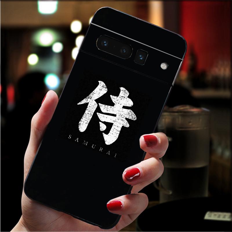 Phone Case For Google Pixel 10 9 Pro XL 9A 8 7 6 Pro Pixel 8A 7A 6A Pixel 8 7 6 5 Japanese samurai