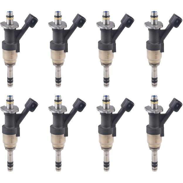 JDMON Fuel Injectors Compatible with Chevy Silverado 1500 2500 3500 Tahoe Express GMC Sierra 1500 2500 3500 Yukon Savana 4.8L 5.3L 6.0L 2001-2006
