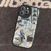 Custodia per telefono Singer F-Freya Skye per iPhone 16 15 14 11 12 13 Pro Max Plus Scocca Posteriore in Pelle
