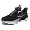 Spring and Autumn Summer Men's Rotating Button Running Shock Absorption Breathable Casual Sports Shoes