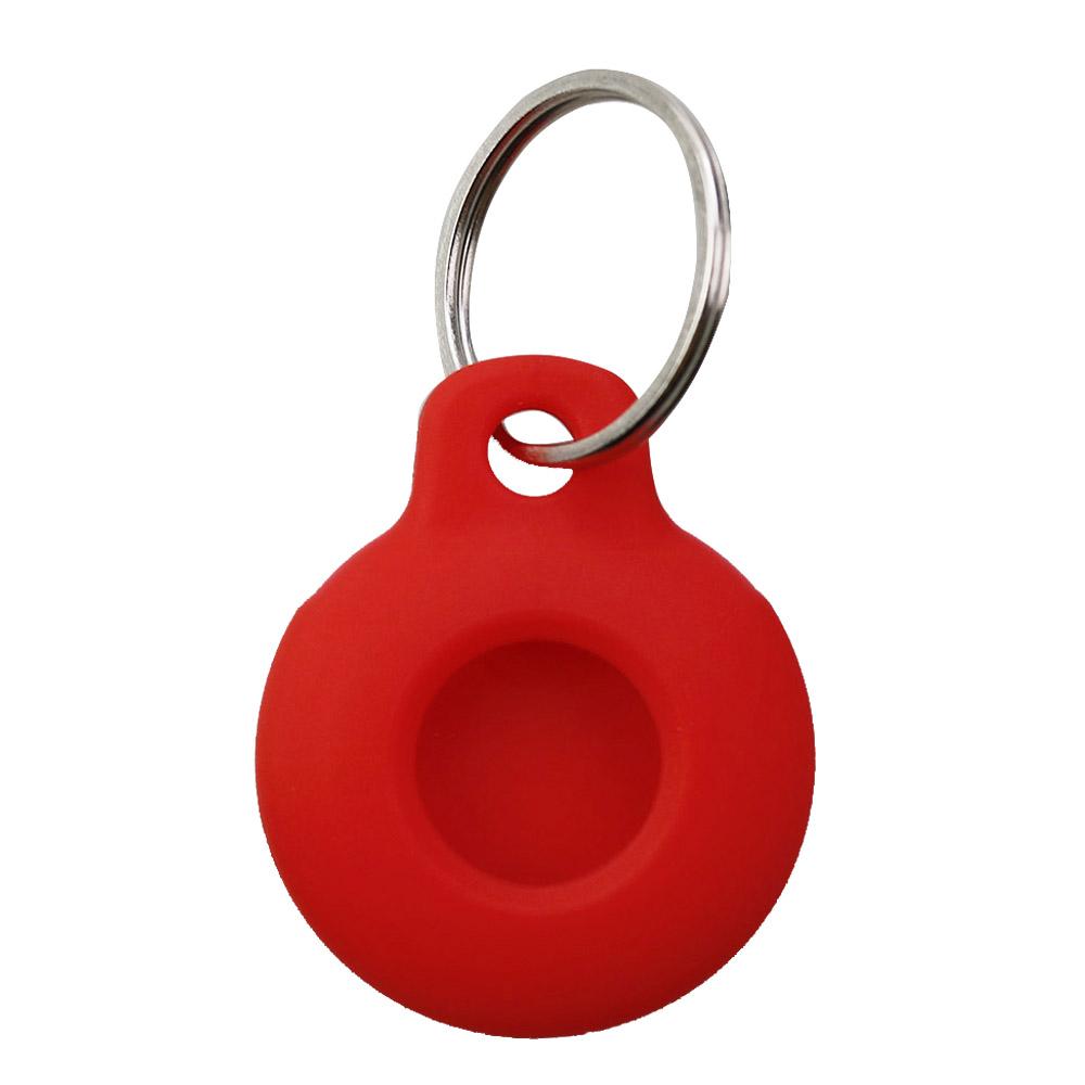 1PC Silicone For AirTags Tracker Locator Protective Case with Keychain Anti-lost Device Sleeve Smart Accesso ProtectsIm Pacting