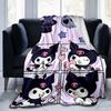 1pc Kuromi Blanket, Seasonal Universal Home Decorative Throw, Living Room, Travel, Camping, Car Blankets, Beach, Office Naps, Perfect Gift for Fans.H0