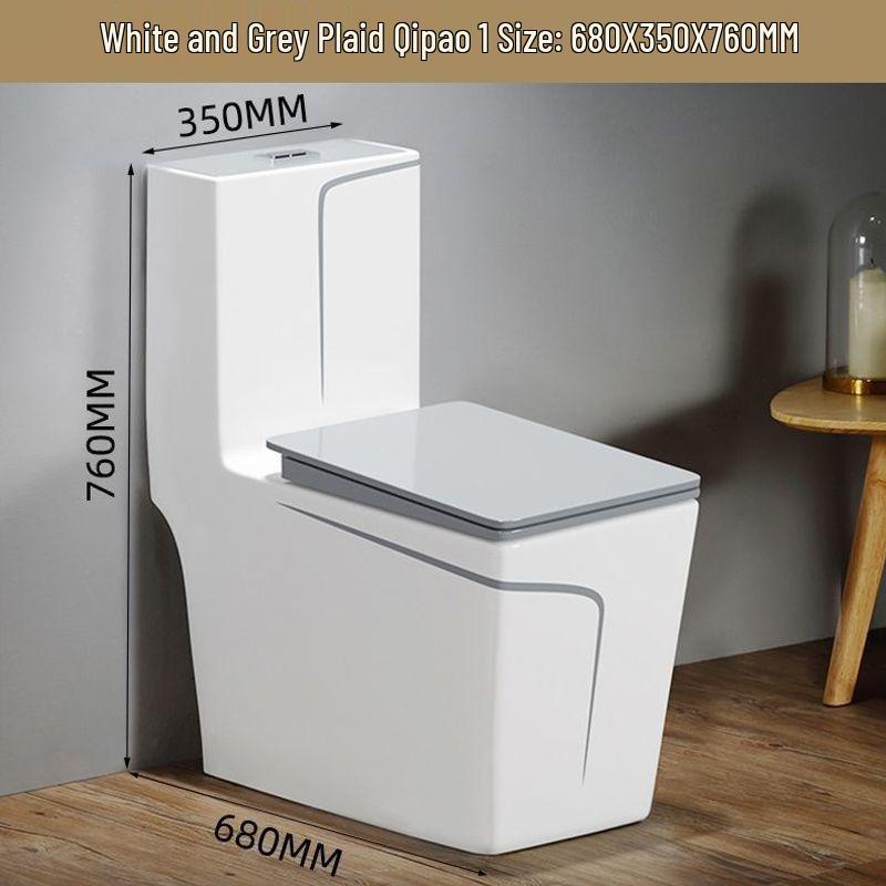 Colorful Anti-odor Water-Saving Ceramic Toilet for Small Bathrooms