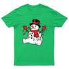 SnowUnisex Christmas Lights Holiday TShirt Unisex Gift Retro Funny Unisexs
