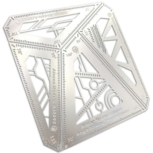 

VICHE CATT Пластиковый шаблон для гравировки, Травление, Шаблон для гравировки из нержавеющей стали (Серебряный)