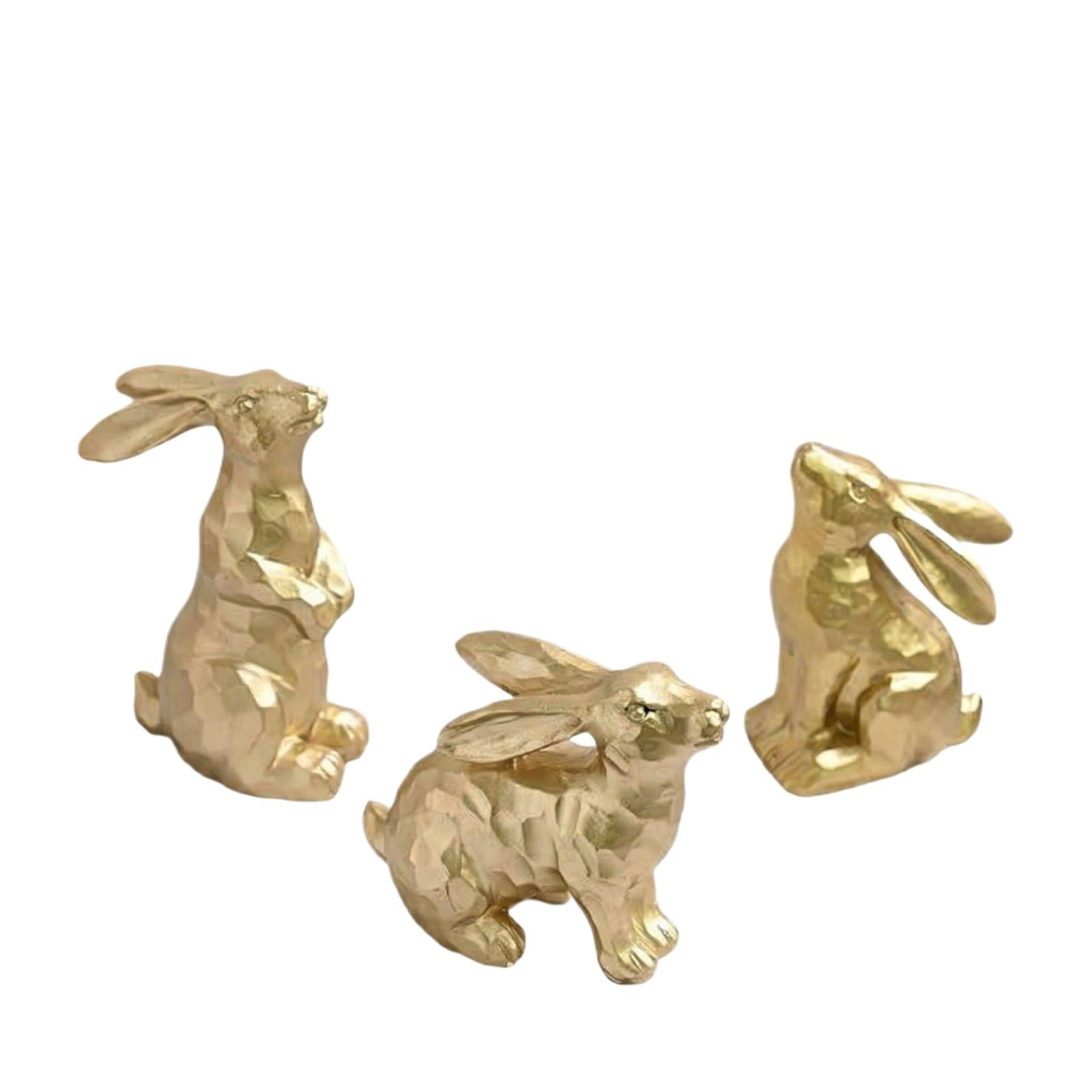 

Tabletop Bookshelf Art Home Statues Decoration For Easter Rabbits Weddings Crafts Ornaments One Size