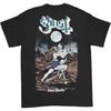 Ghost Unisex Adult Dance Macabre Cover Back Print Logo T-Shirt