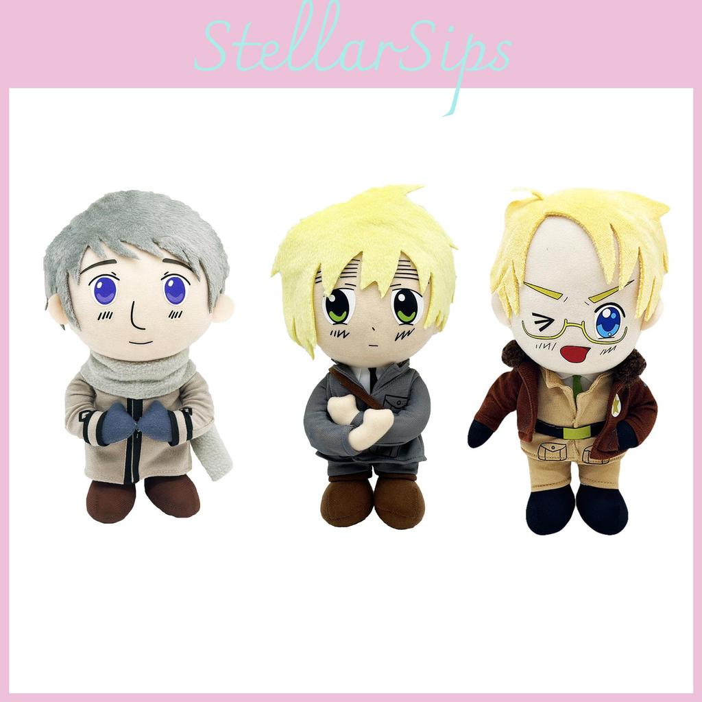 Axis Powers Hetalia Plush Toy With Pp Cotton Filling For Fans Collectors
