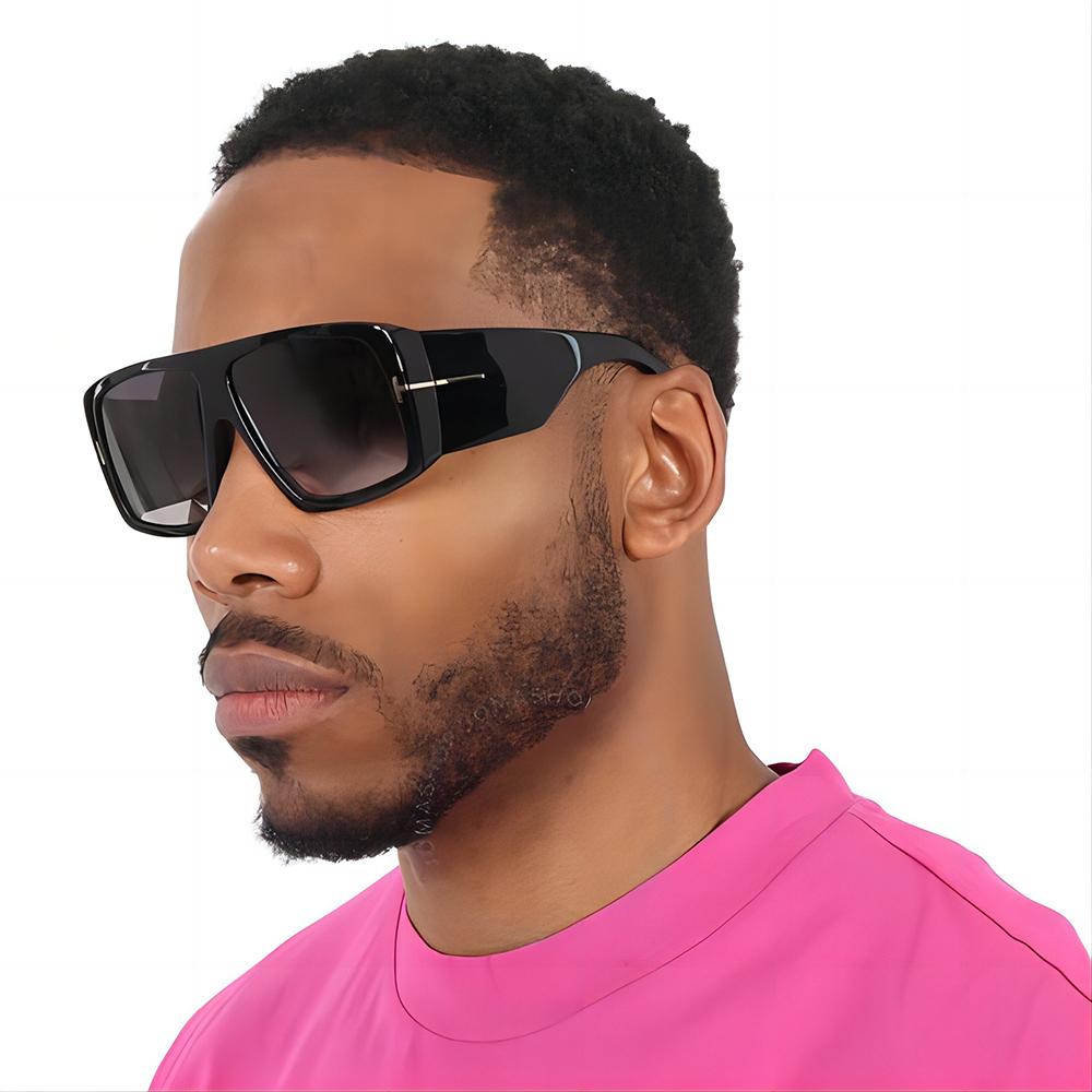 Vintage Oversized Square Fashion Punk Sunglasses Women Men Big Frames Design Sun Glasses UV400 Shade Eyeglasses De Sol Oculos