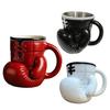 Boxing Glove Mug 3D Novelty Coffee Cup Stainless Steel Tea Cup 12oz Unique Funny Boxing Gift for Boxers Fitness Enthusiasts Coaches