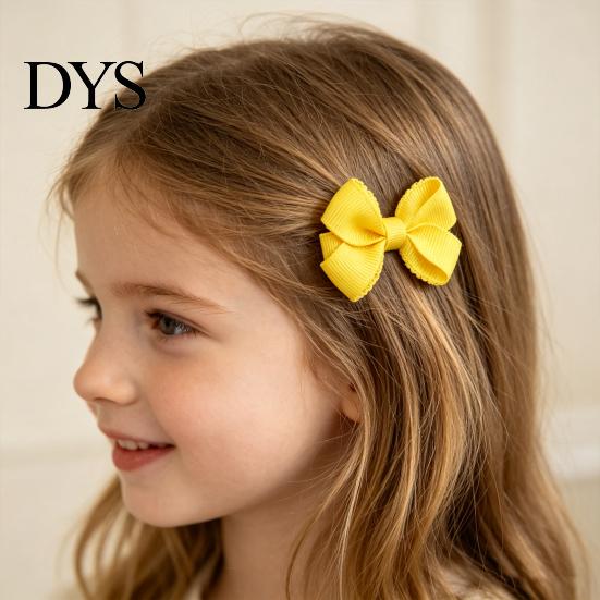Charming Hair Accessories for Gifts 10Pcs Baby Clips, Bows, Fully Covered Barrette Grosgrain Ribbon Clip Gentle Clips Daily Wear Pins Girls Infants &