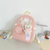 Cute girl schoolbag small fresh junior high school high school student size backpack high value student small backpack