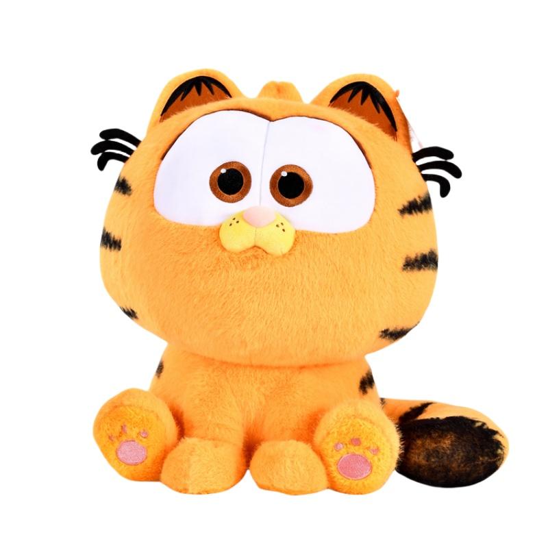 Plush Dolls Kawaii Fluffy Toy Cute Cat Stuffed Toys Home Orange Decoration Lovely Soft Pillow Kids Birthday Gifts
