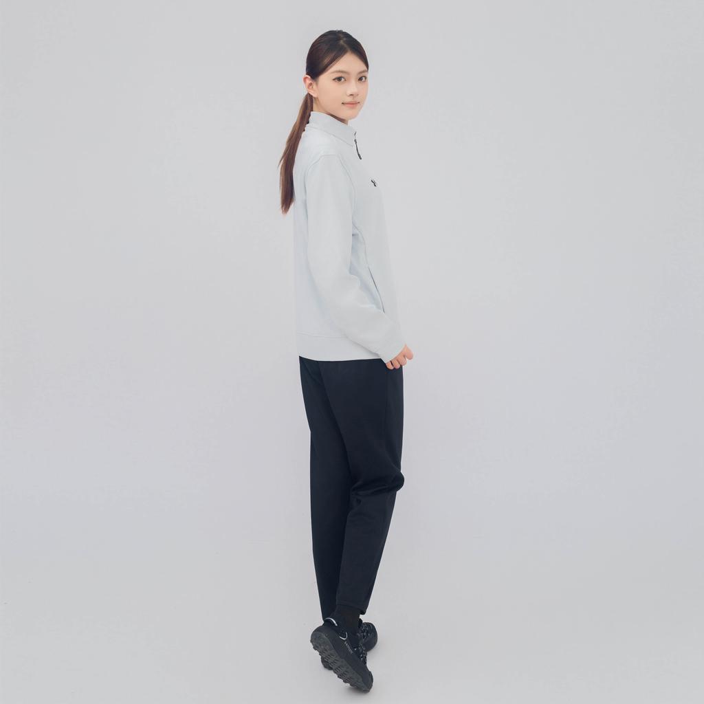 Under Armour Sports Series Womens Training Logo Pattern Outdoor Casual Sports Pullover Jacket Unisex Jacket Gray 24500402-009
