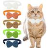 Cat Teddy Fleece Bow Collar Cute Dog Decorative Neck Ring Handmade Pet Autumn and Winter Plush Decoration