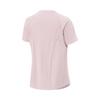 Li Ning Cool Tea T Comfortable Casual Simple Versatile Round Neck Pullover Short Sleeve T-Shirt Women T-Shirt Milk-Stone-Pink ATSV594-2
