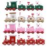 Merry Christmas Train Ornament Decor for Home Xmas Kids Gift 2025 New Year Decoration 2025 Cake Decor Festoon Navidad Party
