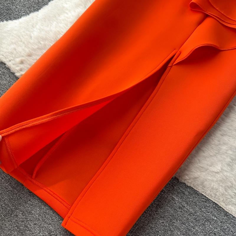 Elegante Sexy Party Einteiliges Kleid Frauen Hohe Taille Rhein Stein Plissee Split Kleider Dame Fee Schlank Fashion Design Kleid 2024 neue