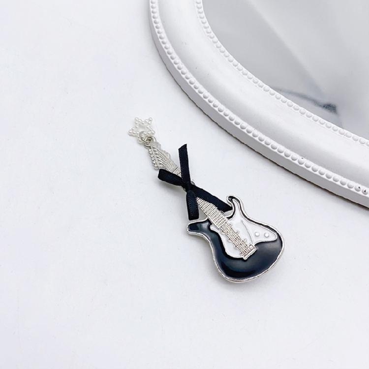 Fashionable Guitar Hair Clip Bowknot Star Hairpin Sweet Charm Bangs Side Clip