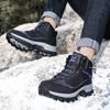 37-47 Fashion Plus Velvet Warm High Top Cotton Shoes Outdoor Mountaineering Shoes Travel Hiking Shoes Snow Boots