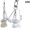 Stylish Dog Phone Chain Bag Hainging Ornament Dog Pendant Suitable for School Office Travel and Daily Decoration