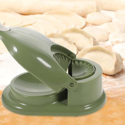 Dumpling Presser Kitchen Gadget Portable Tool for Making Wrappers Mini Pie Shells Long Handle Flat Surface Suitable Home Kitchen
