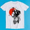 Japanese Robot Geisha Japan Retro Funny Art Drawing Gamer Anime Cult Meme Movie Music Gift Tee T-Shirt K1119