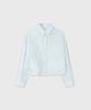 Deolum Overfit Crop Shirt_Light Blue