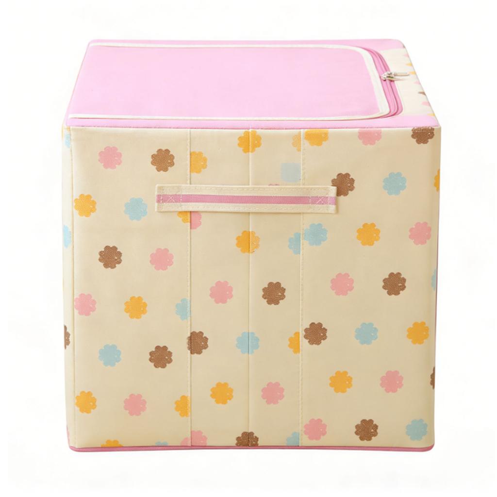 Clothes Storage Bin Washable Foldable Closet Storage Container for Clothing Blanket Comforters Bed Sheets Pillows Toys