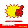 Large Explosion Sticker Price Tag for Supermarkets & Fruit Shops