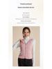 Haosangyuan Warm Mulberry Silk Embroidered Vest for Autumn and Winter