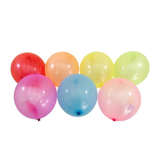 50 Stück Schlagballon mit Gummiband Hohe Elastizität Große Menge Geruchlos Koordination