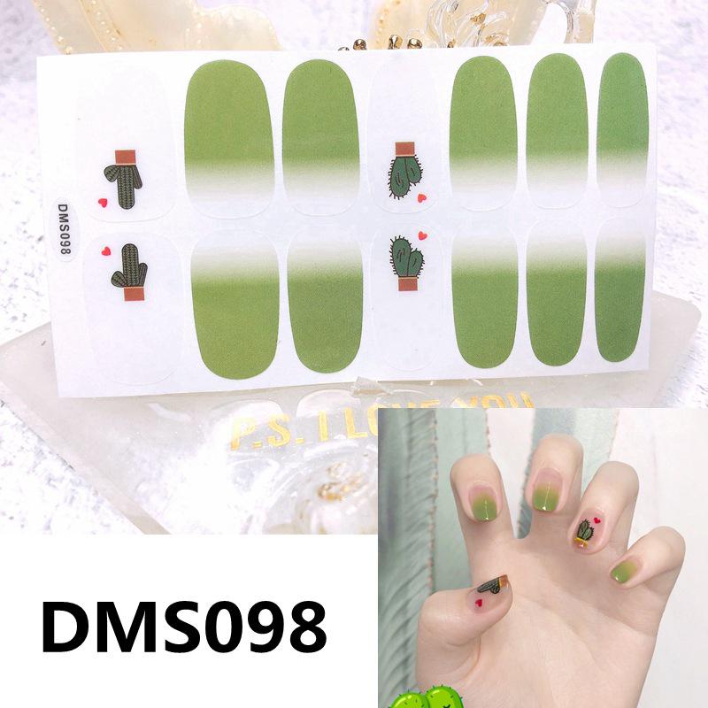 New Adorable Cartoon Expression Nail Stickers - Fun, Cute, No-Bake Design
