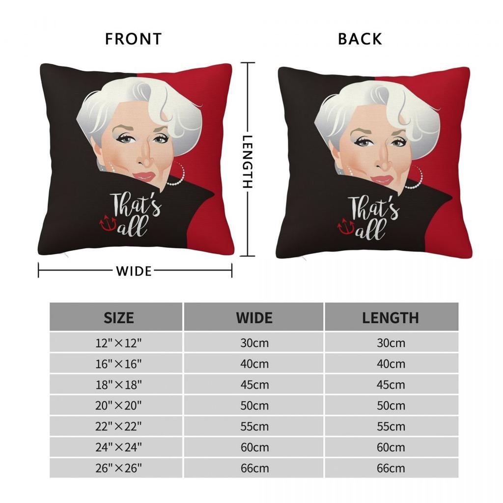 Federa per Cuscino Quadrata Meryl Streep Miranda Priestly Poliestere Lino Velluto Stampata con Zip Decorativa Copricuscino da Letto