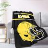 Football Customize Your Name Blanket Warm Comfortable And Soft Blankets Are Suitable For Home Lunch Break Blanket Office Sofa Sofa Gift To Relatives