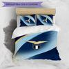 Lazio FC Printed 3PCS Bedding Set Breathable Duvet Cover with Pillowcases Decorative Bed Linen for Bedroom Home