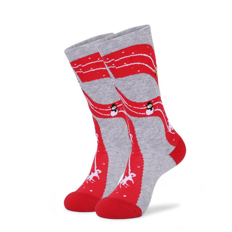 Two Wolves Wool Kids' Ski Socks: Thick, Warm, Anti-Slip, Odor-Resistant Winter Sports Socks