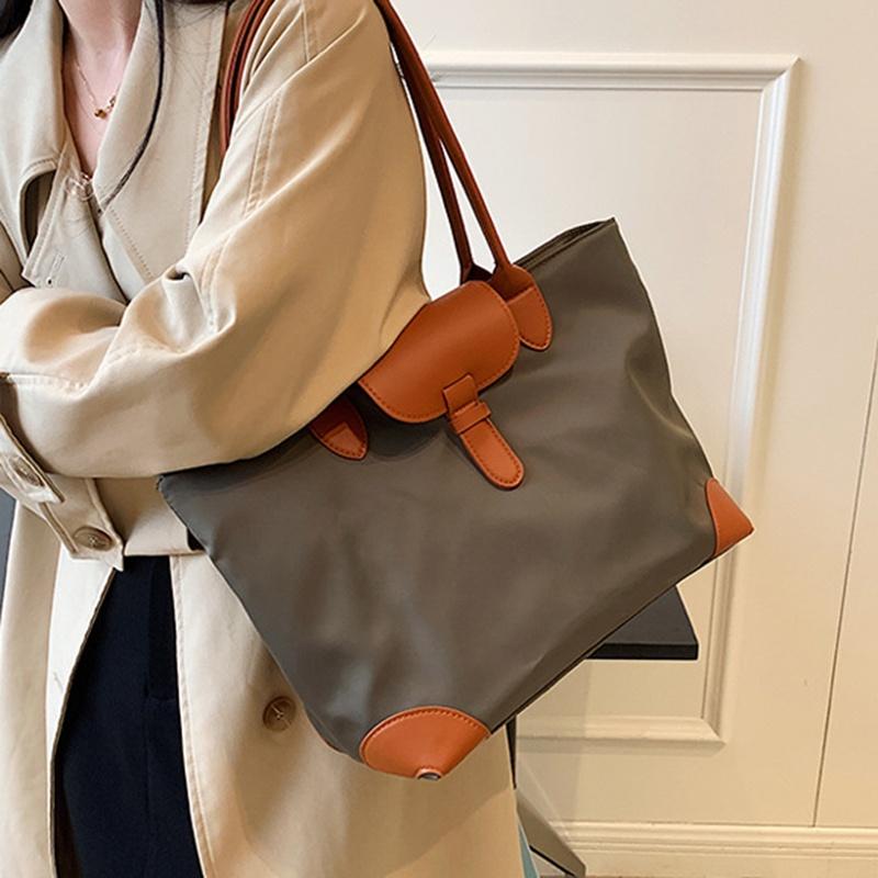 IELGY Women's Large Capacity Fashion Contrasting Color Casual Shoulder Bag