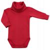 104 Children' Turtleneck Bodysuit Long Sleeve Turtleneck Red