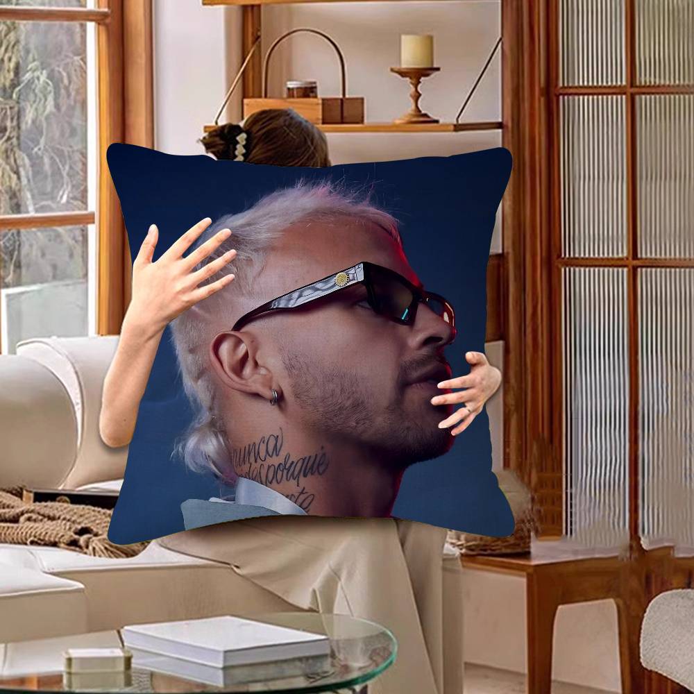 Ferxxo Hot Singer Feid Ferxxo Cushion Cover Polyester Sofa Cushions Decorative Throw Pillows Home Decoration Pillowcover