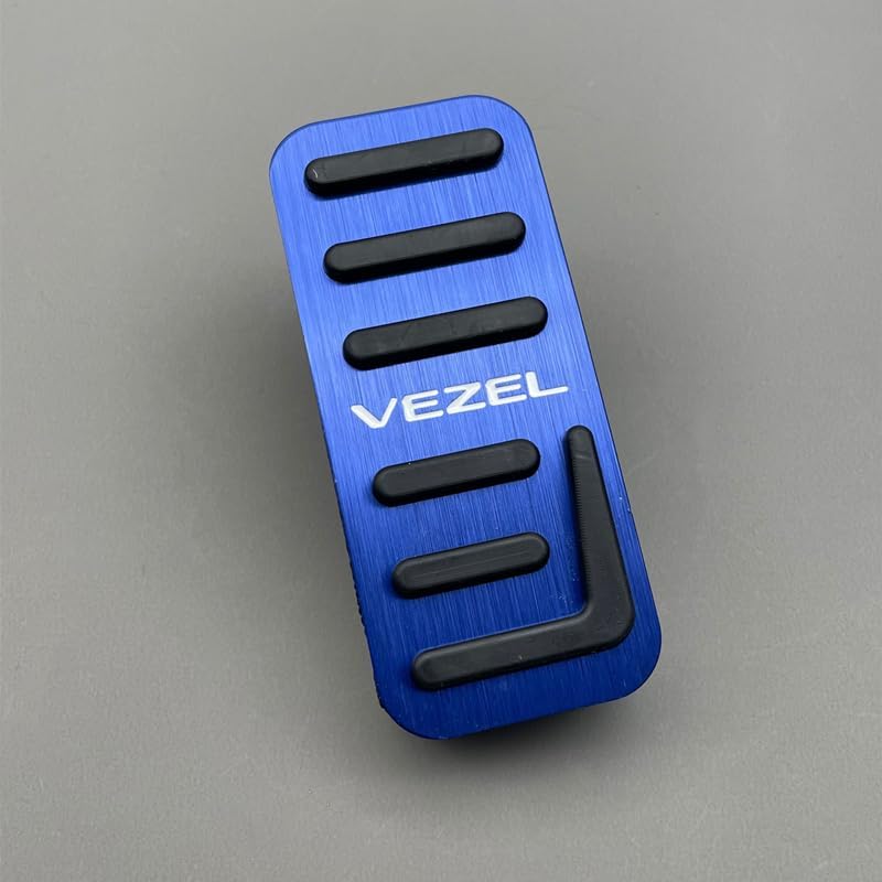 MEKOMEKO Pedal Covers for Honda New Brake and Accelerator Safe Includes Installation Fits Interior Aluminum Alloy and Compatible with New Vezel Models