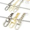 Cadena de Acero Inoxidable de 120cm Correa Asa Bolso de Mano Hombro Cruzado Bolso de Mano Metal Repuesto