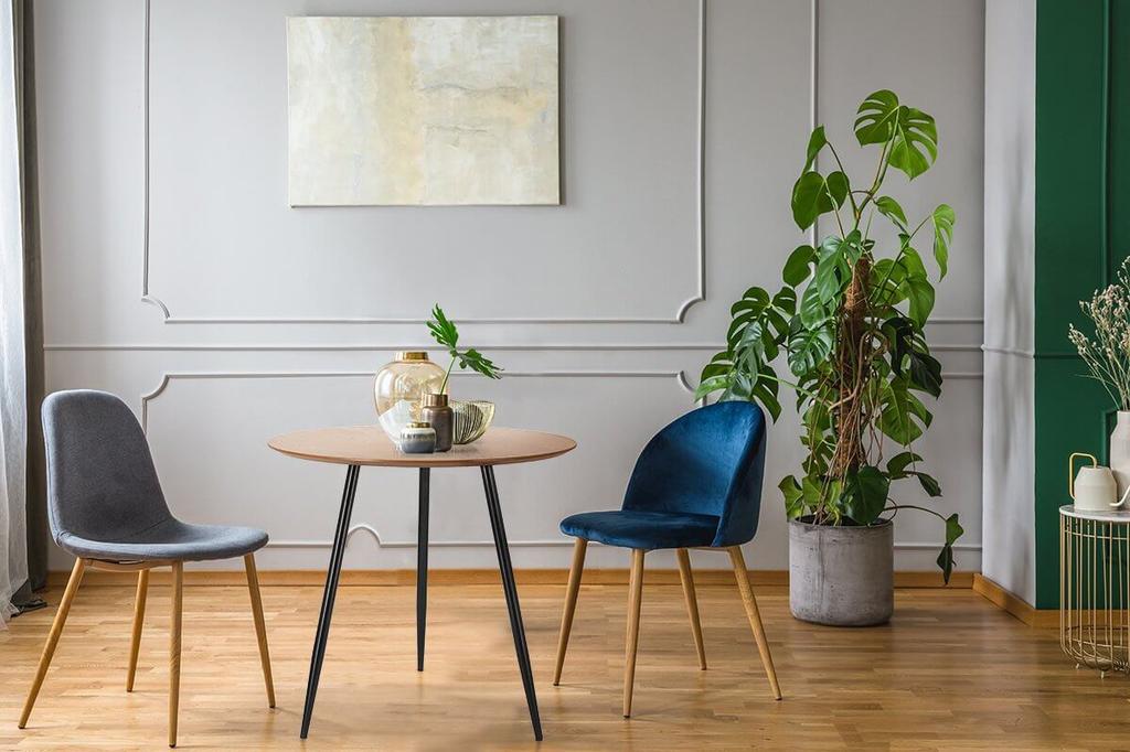 Sottile ROUND TABLE 80cm natural/black loft