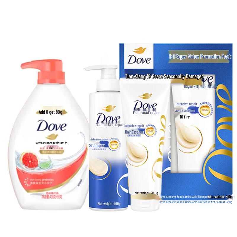Dove Nourishing Hair & Body Care Set