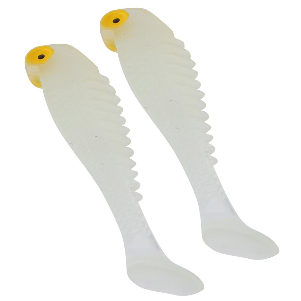 50PcsCelsiusBag Artificial Fishing Lures Soft Silicone Baits Lifelike Paddle Tail Swimbait